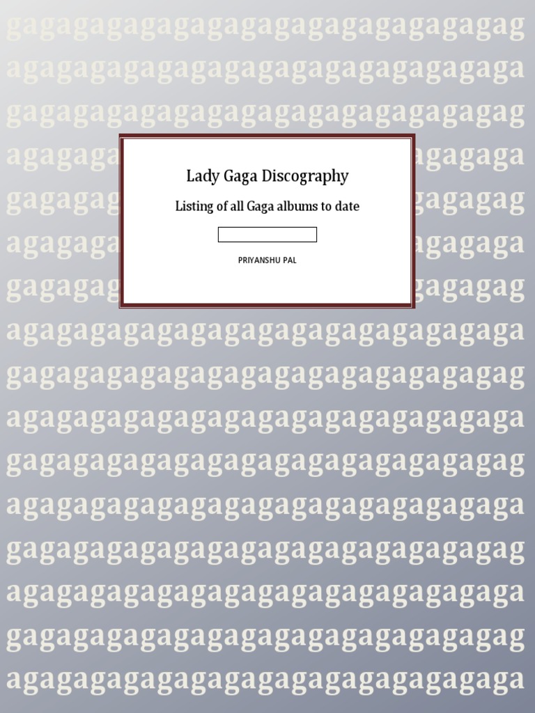 Image Result For Lady Gaga Discography Wikipedia