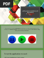 Appliance Control by RT-LINUX