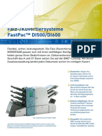 Pitney Bowes DI600 Datenblatt