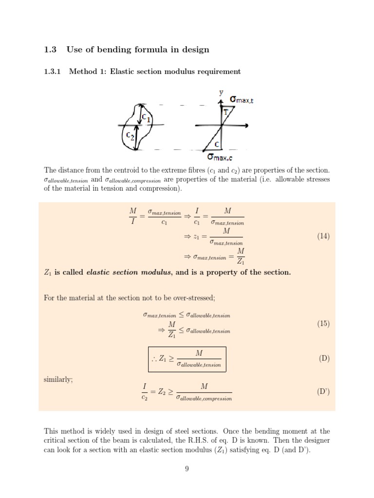 Bending Stresses in Beams - Part2 | PDF | Bending | Beam (Structure)