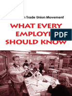 What Every Employee Should Know: The Finnish Trade Union Movement