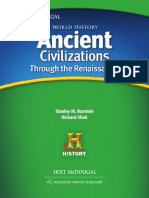 World History - Ancient Civilizations To Renaissance - Unit 1 - Uncovering The Past PDF