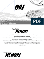 Pengantar Psikologi - Memori 