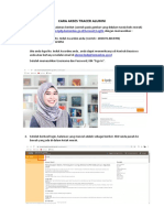 Petunjuk Teknis Log in Tracer Alumni