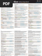 Python Cheat Sheet - StarLAB
