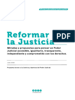 Reformar La Justicia