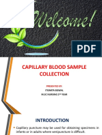 Capillary Blood Collection