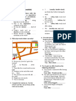 A.ESSAY B.ING (Remidial) : 3. Complete The Sentences. Use The Adverb and The Correct Form of The Verbs in Brackets