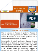 expo de sangre de grado