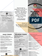 Balangkas NG Mga Aralin PDF