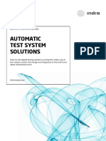Automatic Test System Solutions: Logistics Systems and Services