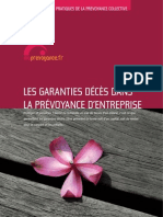 Guide pratique "Les garanties décès dans la prévoyance d'entreprise"