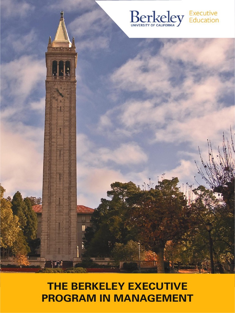 Berkeley EPM Brochure | Download Free PDF | University Of California ...
