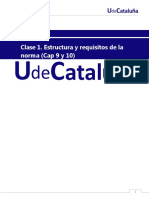 Clase 1. Estructura y Requisitos de La Norma ISO9001 Cap 9 y 10 PDF