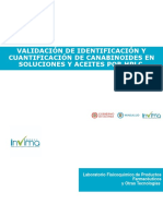 Validación Canabinoides Invima PDF