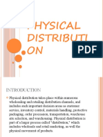 Physical Distribution Management: An Introduction to Key Concepts and Strategies