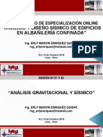 Albañilería - Sesión 01 y 02 PDF