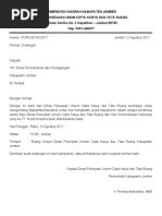 Contoh Surat Undangan Tasyakuran Dinas