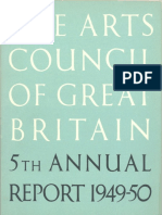 The Arts Council of Great Britain - 5th Annual Report 1949-50
