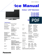 Service Manual for Colour LCD Television Models TX-32LX60F, TX-32LX60P, TX-26LX60F, TX-26LX60P