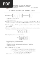 Practica - Dirigida - 2 - Algebra Lineal PDF