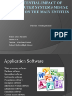 Potential Impact of Computer Systems Misuse