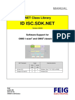 Manual: Software-Support For OBID I-Scan and OBID