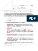 Types of Purchase in Tally PDF