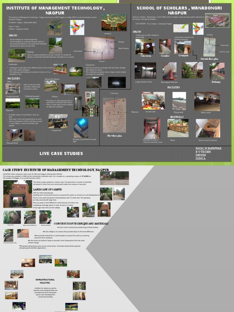 Desigb Case Study Imt | PDF | Window | Classroom
