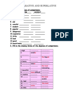 Learn Comparative and Superlative Forms