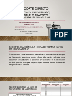 Diapositivas de Corte Directo PDF