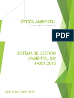 Clase 4. Sistema de Gestión Ambiental. I Parte