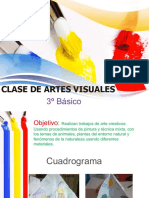 Clase de Artes Visuales 3º Básico