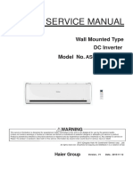 Service Manual: Wall Mounted Type DC Inverter Model No