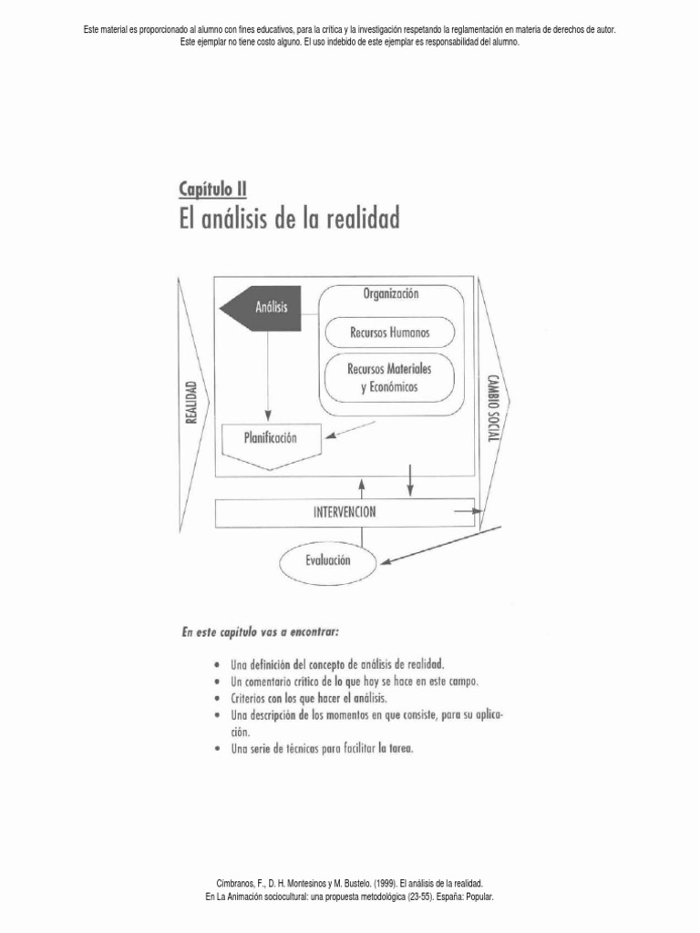 Análisis de la Realidad en Sociocultura | PDF | Realidad | Trabajo Social