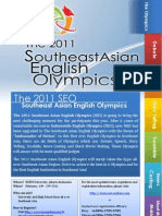 The 2011 SEO: Southeast Asian English Olympics