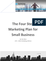 The Four Step Marketing Plan For Small Business: by Tim Birnie CEO - Birnie Marketing Solutions