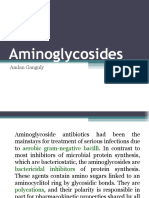 Aminoglycosides: Amlan Ganguly