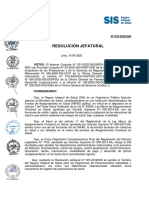 Resolución aprueba incorporación de códigos de teleorientación y telemonitoreo al tarifario SIS