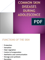 Skin Diseases During Adolescence