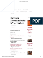 Revista Herramienta #4. Indice PDF