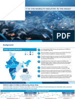 Impact of COVID-19 on India's mobility industry