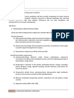 Thoracic Anesthesia: 1. Medical Expert/Clinical Decision Maker