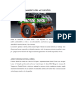 Motores diésel: partes y funcionamiento