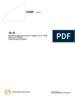 Mcdonalds Corp: Quarterly Report Pursuant To Sections 13 or 15 (D) Filed On 8/5/2010 Filed Period 6/30/2010