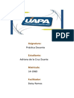 Práctica docente: objetivos y funciones de la pasantía