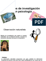 Métodos de Investigación en Psicología