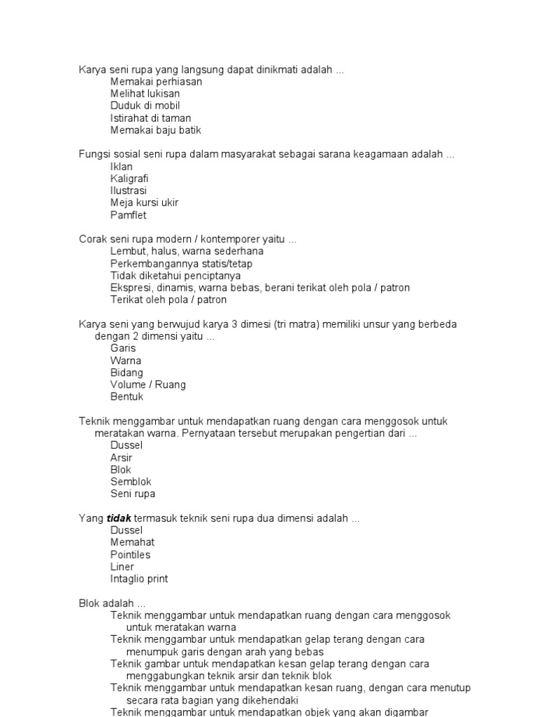 Soal Uas Smester I Klas Xii 2010 2011