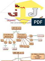 Uso de La G y J de 4 Al 6 Grado