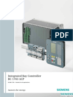 Integrated Bay Controller BC 1703 ACP: Answers For Energy